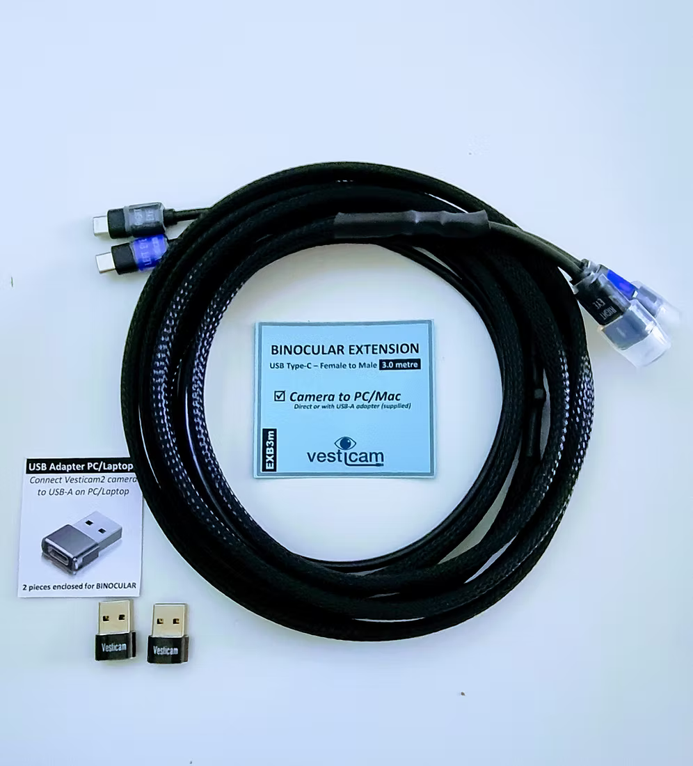Vesticam Data Extension Lead (Binocular) 3m