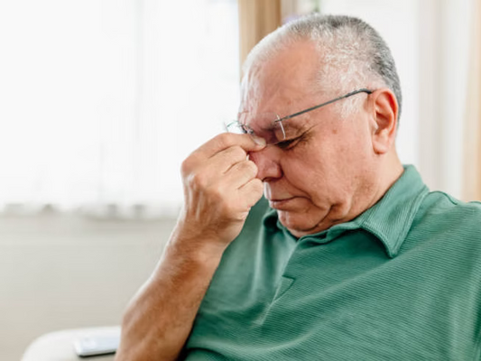 Weak nystagmus in the dark persists for months after acute unilateral vestibular loss.